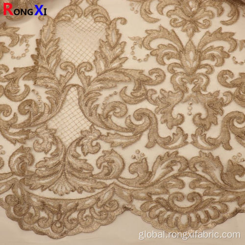 China Eyelet Cotton Embroidery Fabric For Wholesales Manufactory